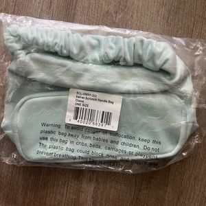 Stoney Clover Lane, sky blue, one size, scrunch purse handle